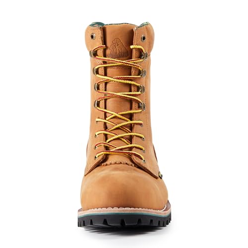 Image of Golden Retriever Men's Composite Toe Waterproof Logger Boots