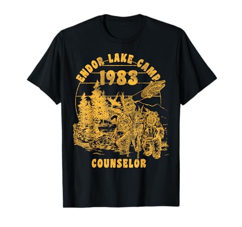 T-shirt Star Wars Endor parfait pour vos sorties camping et moments de détente