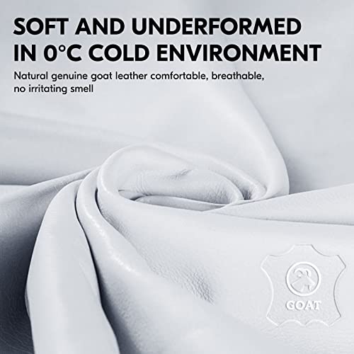 Vgo... 1Pair 0℃/32°F Winter Leather Work Gloves, Cold Weather Waterproof Safety Work Gloves,Cold Storage Or Freezer Use,W/3M Thinsulate Lining(Size Xl, Gray, Ga7711Fw) #TOP4