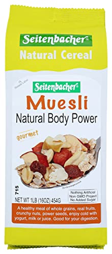 Seitenbacher, Muesli No1 Natural Body Power, 16 Ounce