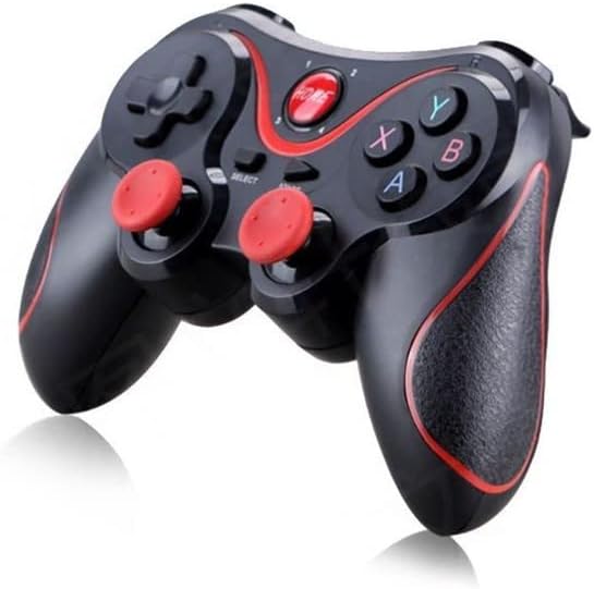 DWH X3 Mobile Wireless Bluetooth Game Controller with Bracket Gamepad Support iOS/Android/Smart T.V./ PC