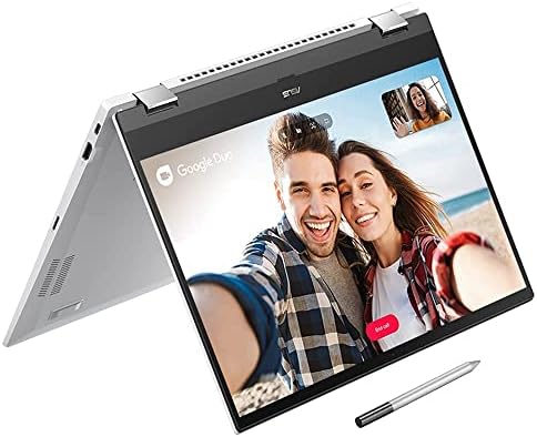 ASUS Touchscreen Full HD 15.6 inch ChromeBook CX5500FEA Laptop (Intel Core i3-1115G4, 8 GB RAM, 128 GB SSD, Chrome OS, Touchscreen, Backlit Keyboard) Includes Stylus Pen