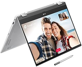 ASUS Touchscreen Full HD 15.6 inch ChromeBook CX5500FEA Laptop (Intel Core i3-1115G4, 8 GB RAM, 128 GB SSD, Chrome OS, Touchscreen, Backlit Keyboard) Includes Stylus Pen