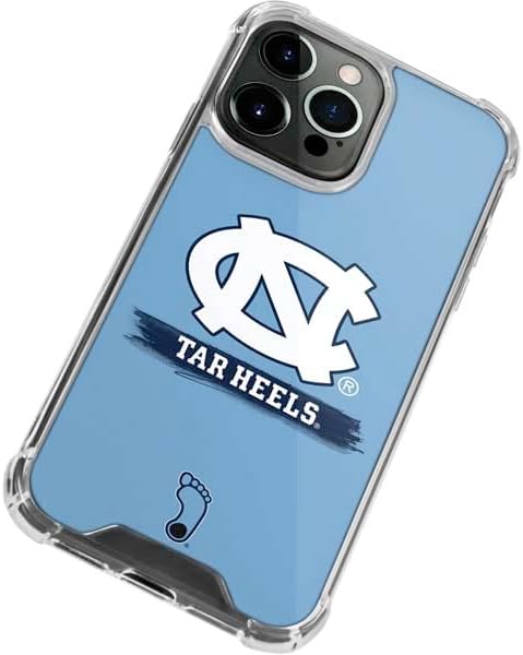 Skinit Clear Phone Case Compatible with iPhone 15 Pro Max - Officially Licensed University of North Carolina UNC Tar Heels Design