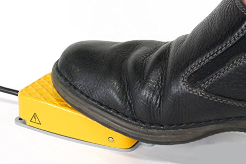 Temco Aluminum Foot Switch Cn0002 10A Spdt No Nc Electric Power Pedal Momentary Cnc #TOP7