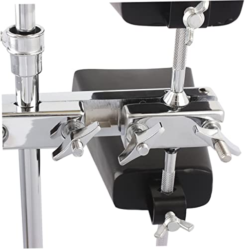 Soporte Clamp para Cowbell de Batería VICASKY con Clip Fijo para Bombo, Montaje Sólido para Cowbells y Bloques Jam, Fácil Instalación miniatura 7