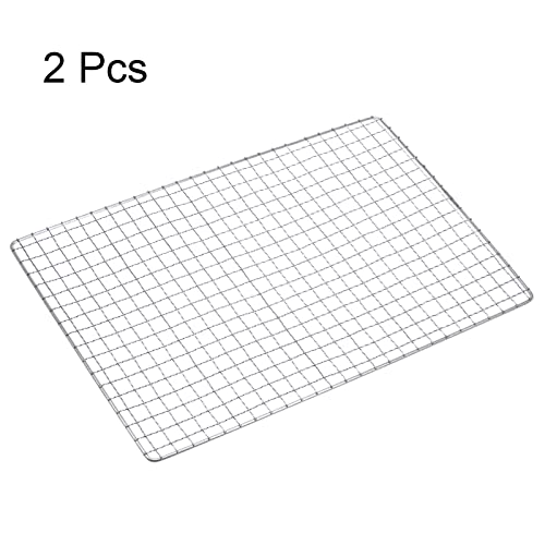 Kit de 2 Redes Cuadradas para Parrilla 44x26 cm Acero miniatura 3