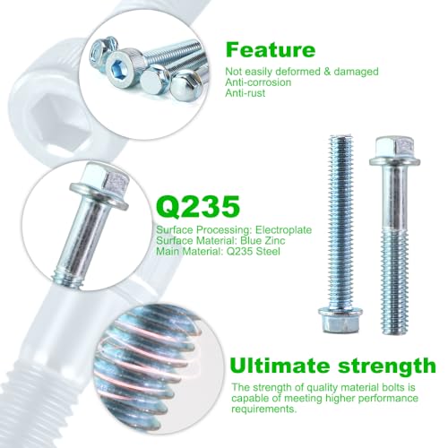 Image of 330PCS Body Work Bolt Kit Fit for KLX250 KLX300 KLX650 KLX250S KMX 125 KMX 200 KLX150 KLX230 KLX300R KLX400R KLX450R KLX110 KLX125 KLX140RL Mororcycle Body Engine Fender Fasteners Bolts Set