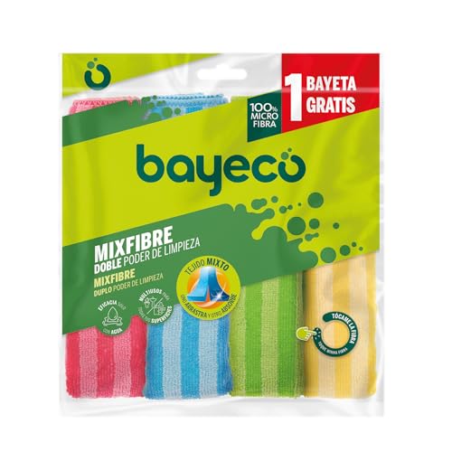 Bayeco Lot de 4 chiffons multi-usages 3 + 1