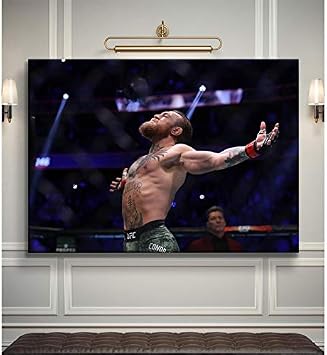 Conor Mcgregor UFC Champion Kanvas Motivasyon Tablo -60 x 80 Cm