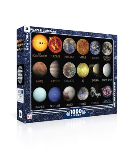 1000-Piece Solar System Jigsaw Puzzle