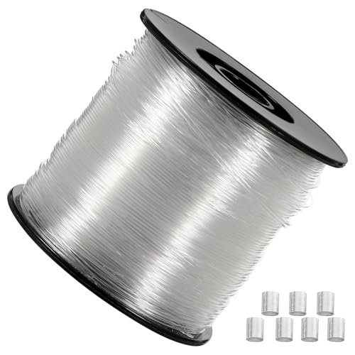 NAMOARLY �i�C�������G��݂�R���[�v 08mm 200m�Z�b�g �z���p�R�[�h DIY�Ǌ|���p �t�H�g�t���[����G��݂̒艺���ɑΉ� ���� �I�t�B�X ������