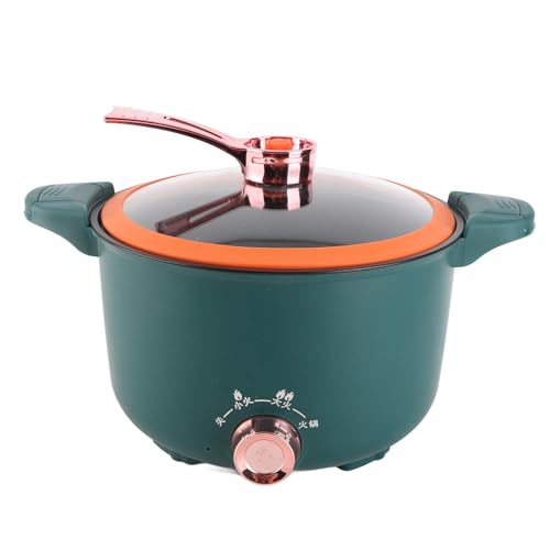 Olla de cocción eléctrica, olla de fideos multifuncionales Gran capacidad caliente Pot caliente Freing Freing Freing High Press Portable Cooker para una variedad de necesidades de