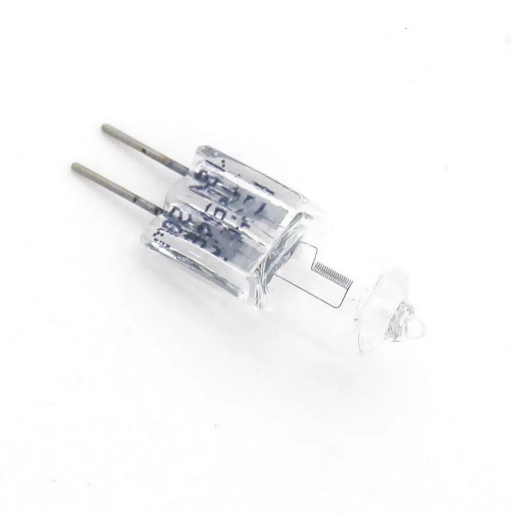 DN-22030 12V-20W 14546 12V 20W G4 Bombilla halógena de Cuarzo fotoeléctrica de Dos Patas microscopio espectrofotómetro lámpara de Fuente de luz(5 Pieces)