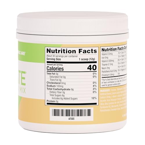 Image of AdvoCare Rehydrate - Electrolyte Drink Mix - Includes Magnesium, Sodium, Potassium & Calcium - Antioxidant & Amino Acid Fortified - Supports Hydration & Recovery - Melon, 12.7 oz