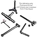 4 Pack DN20 (3/4-inch) Industrial Steampunk Iron Cap for Pipe for DIY Industrial Vintage Style Decoration