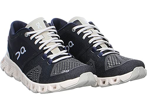 Image of On Women's Cloud X Sneakers, Black /Pearl, 10 Medium US