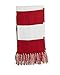 Spectator Scarf (STA02) True Red/White, OS