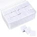 Norme Flannel Cleaning Patches Cotton Flannel Patches in Clear Box (2.9 cm, 1000 Packs