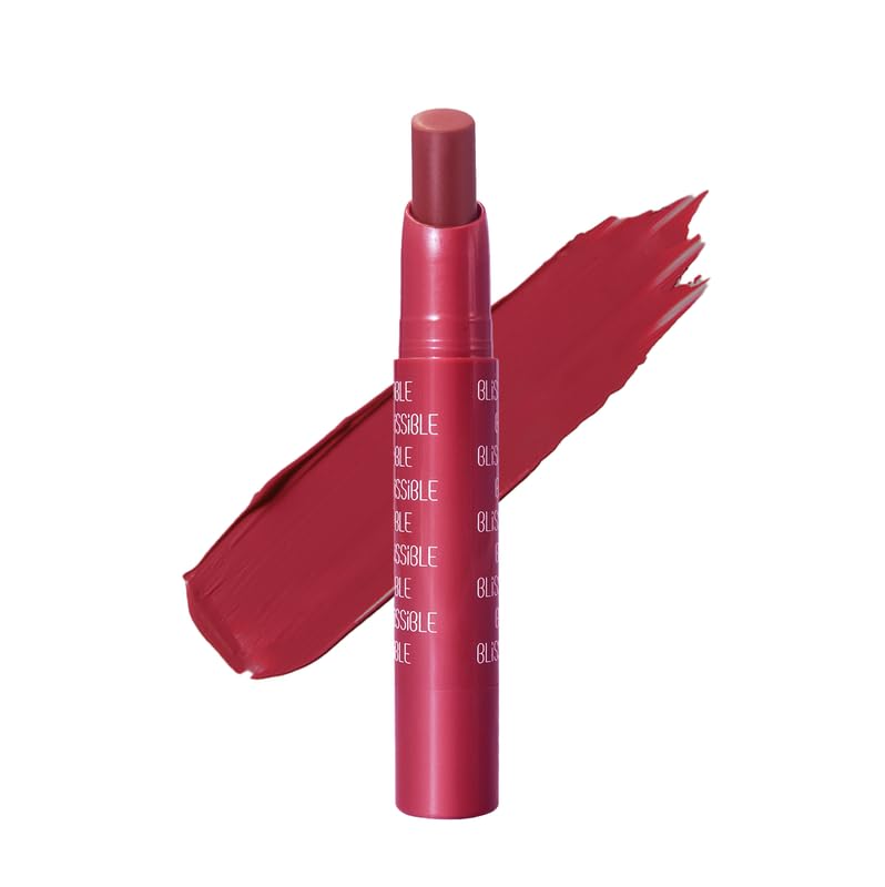 Blissible Stay Bae Non-Transfer Lipstick | Highly Pigmented Long Lasting Matte Lipstick for Women | One Stroke Application | Matte Finish | (Night Out - 2.2g)