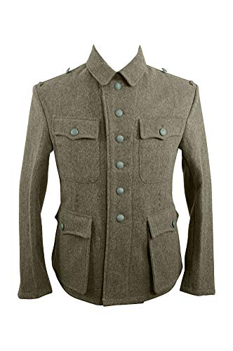 Tunique M42 Heer EM en laine marron idéale pour les rassemblements de collectionneurs