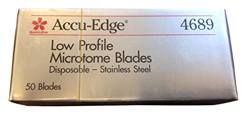 Sakura Finetek 4689pk4 Accu-Edge Microtome Blades (Pack of 4)