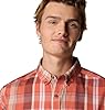 Columbia Men's Rapid Rivers II Short Sleeve Shirt, Tuscan Multi Plaid, Small #3