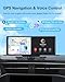 9.26'' Carplay Screen for Car with Netflix/TikTok, 3-in-1 Wireless Apple CarPlay, Android Auto & Android System Car Play Touchscreen, Built-in Apps, Split-Screen, WiFi/Hotspot Connectivity, GPS, Siri