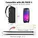 Desing Wish Speaker Carrying Case Compatible with JBL Pulse 4 - Waterproof Portable Bluetooth Speaker, Anti Scratch Pulse4 Protector Case Bag Crossbody Travel Speaker Pouch for Pulse 4