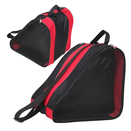 BCOATH 2pcs Roller Skates Bag for Travel Zipper Storage Pouch for Ice Skates Durable and Breathable Material Compact and Stylish Design