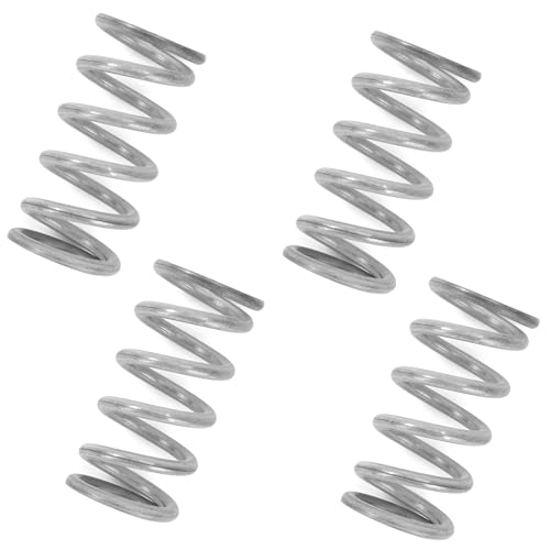 GUNGY Muelles de Compresion de Acero Inoxidable Resorte de Compresión 40mm Diámetro Alambre 2,5mm Diámetro Exterior 20mm Fuerza del Resorte 18kg 4 Piezas