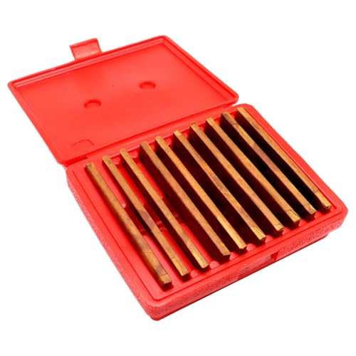Aspaton 10 Pairs 1/8x6 Parallel Steel Bars 1/2 to 1-5/8 Machinist Set