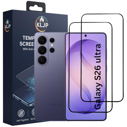 Image of Screen Protector Compatible for Samsung Galaxy S26 ultra (Pack of 2) with Edge to Edge Coverage and Easy Installation Kit