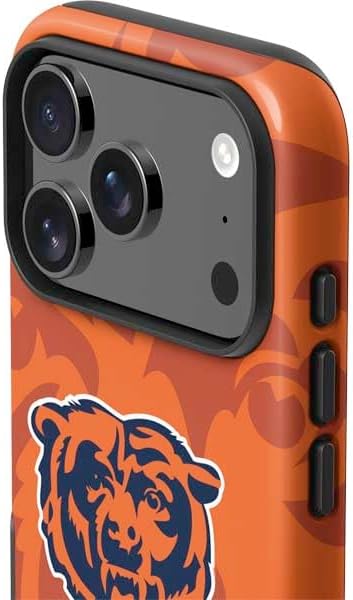 Skinit Impact Phone Case Compatible with iPhone 17 Pro Max - Officially Licensed NFL Chicago Bears Double Vision Design