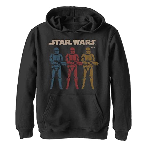 STAR WARS Boy's The Rise of Skywalker Stormtrooper Trio Pull Over Hoodie