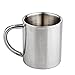 Produktbild TRIXES kleine 200ml Edelstahl Reisetasse Becher Camping