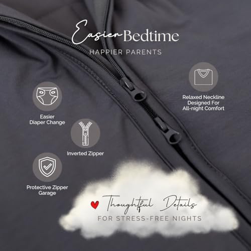 Image of Sleeveless Soft Baby & Toddler Sleeping Sack, Breathable with Adjustable Feet Cuffs & Anti-Slip Grip