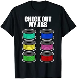 Funny 3D Printing Designs For Men Women ABS Printer Filament T-Shirt