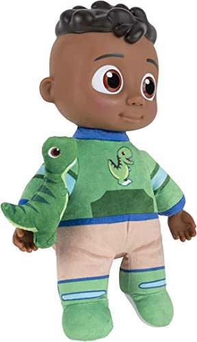 Cocomelon Official My Friend Cody with Dinosaur Plush -...