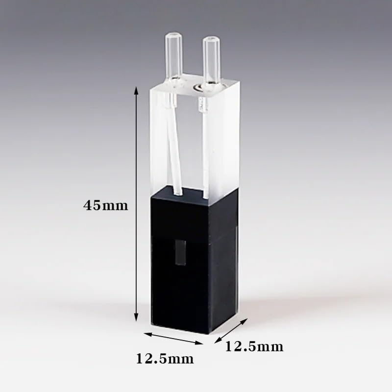 Quarz-Durchflussküvette mit Glasrohr (100 µl)