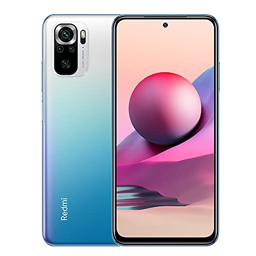 Moviles Xiaomi Redmi Note 10S Smartphone 6GB 128GB Teléfono,con NFC,MediaTek Helio G95 Procesador,6.43' AMOLED...