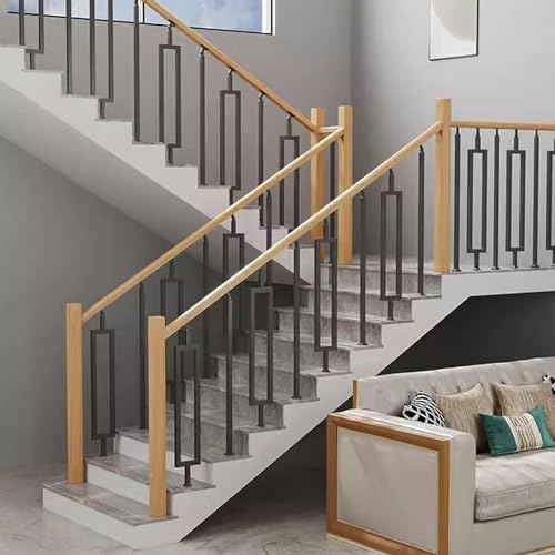 Columna de barandilla de piso elegante y balaustres de interior para proyectos hoteleros 8