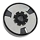 Generic 20 Mm 10T Hochfeste Kart-Rennkupplung, Verbessert das Fahrerlebnis, Passend für Mini-Bikes und Go-Karts mit 420-Ketten-Flachachse, 210 Cc 168F 170F-Motor