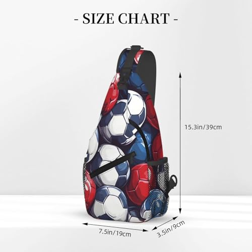 Mochila bandolera colorida para hombre y mujer ajustable miniatura 3