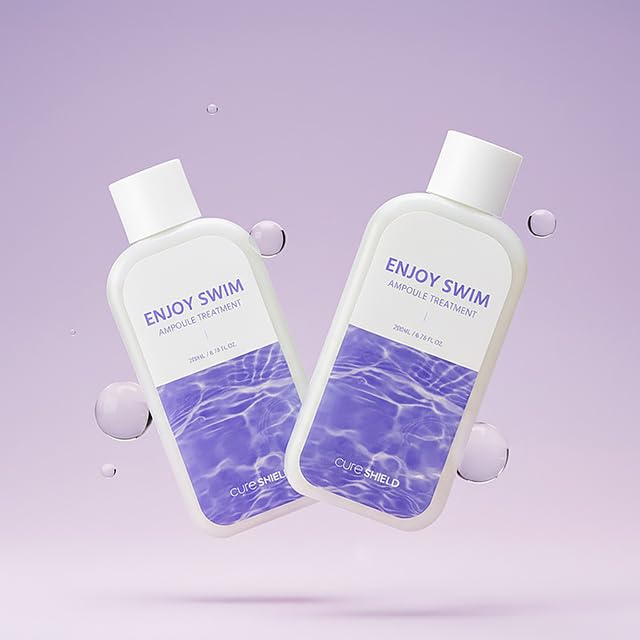 Enjoy Swim Conditioner, Hard Water Hair Treatments, Chlorine Removal, Bromine, Keratin Formula, Detangling, 6.78 Ounce, 200ml - Image 9