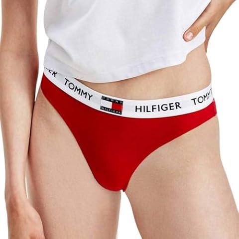 Slip Femme Tommy Hilfiger Rouge Cover