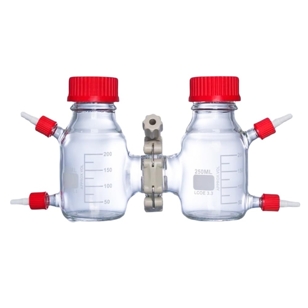 Zacisk do ogniw elektrolitycznych reaktora typu II - reaktor na wodorowe ogniwa paliwowe ze szkła borokrzemowego, 1 szt(250ml)
