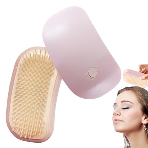 Masajeador Eléctrico Para La Cabeza,Rascador Eléctrico Capilar Con Vibración | Cepillo Automático Portátil Para Relajación Muscular, De Estrés, Dolores De Cabeza Y Sesiones