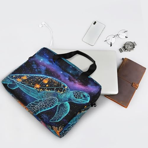 ALAZA Dream Turtle Maletín para Laptop 13-15.6 pulg miniatura 7