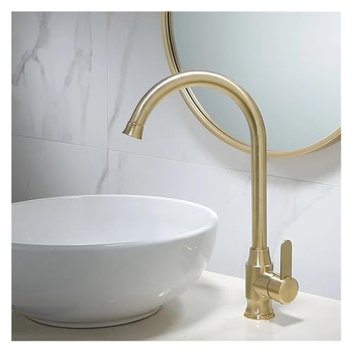 Robinet de cuisine en acier inoxydable brossé durable et chic - 6